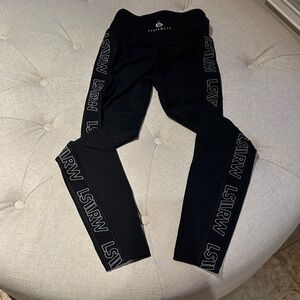 Ryderwear Black Logo Leggings